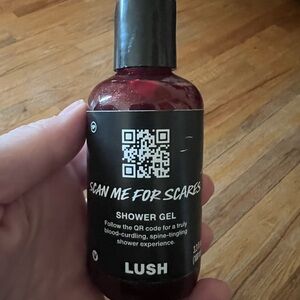 Lush Limited Edition Scan Me For Scares Shower Gel 3.3 Oz DISCONTINUED